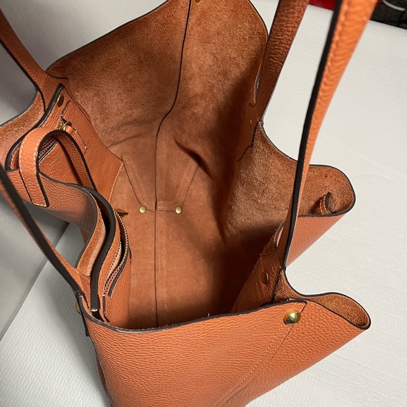 Annabel Ingall genuine leather Isabella large tote